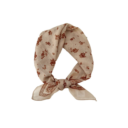 Lilo Tørklæde, Beige/Rust