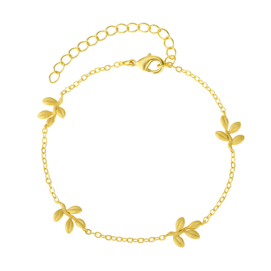 Lissa - armbånd - forgyldt