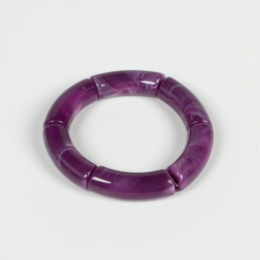 Margrethe armbånd (Lilla) 10 mm
