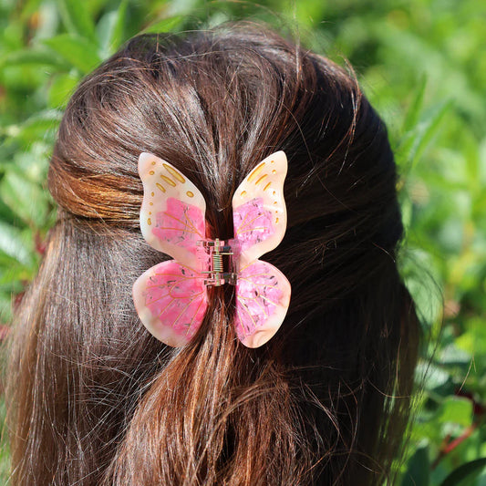 Nælde Sommerfugl hårklemme, Rosa