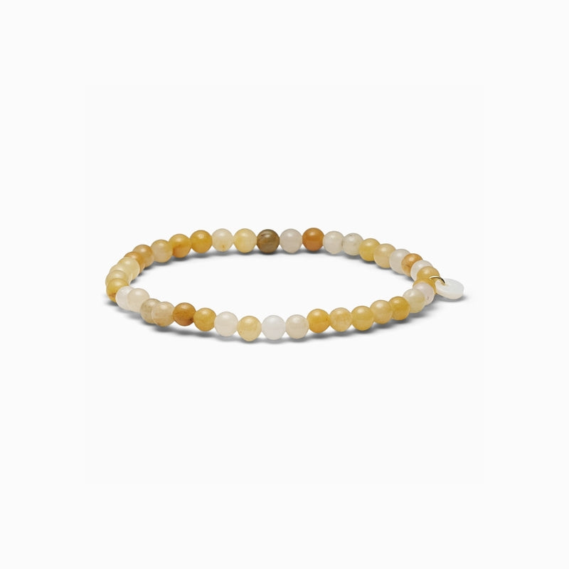 Petite Orange Aventurin Stretch Armbånd - 4 mm