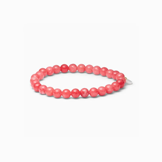 Redstone Quartz - Krystal armbånd - 4 mm/6 mm